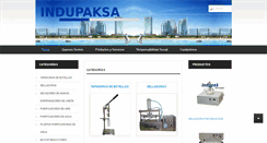 Desktop Screenshot of indupaksa.com